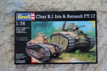 images/productimages/small/Char B.1 bis  en  Renault FT.17 Revell 03220.jpg